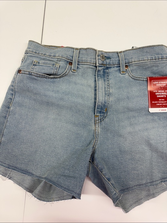Levi's Pants - NEW Levi's Light Blue High-Rise Denim Cutoff Shorts Size 4